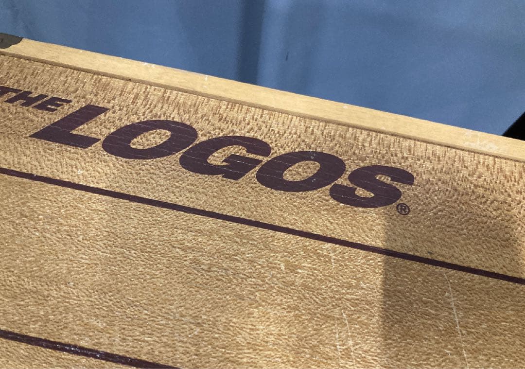 LOGOS　木製折りたたみアウトドアテーブル　チェアセット　廃盤商品！！