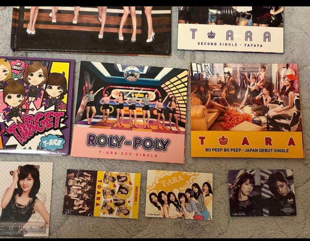 T-ARA アルバムとトレカセット‼️