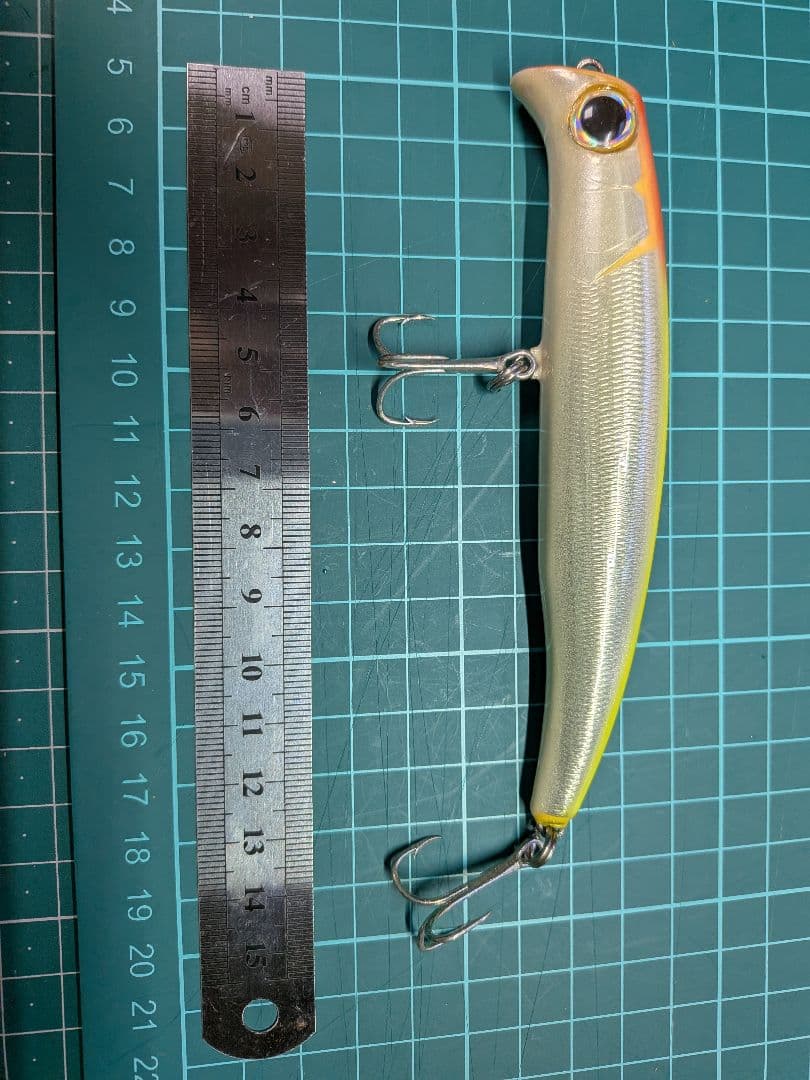 ミラクルワークスハンマースリム12 ハンドメイドウッドルアー 約12cm