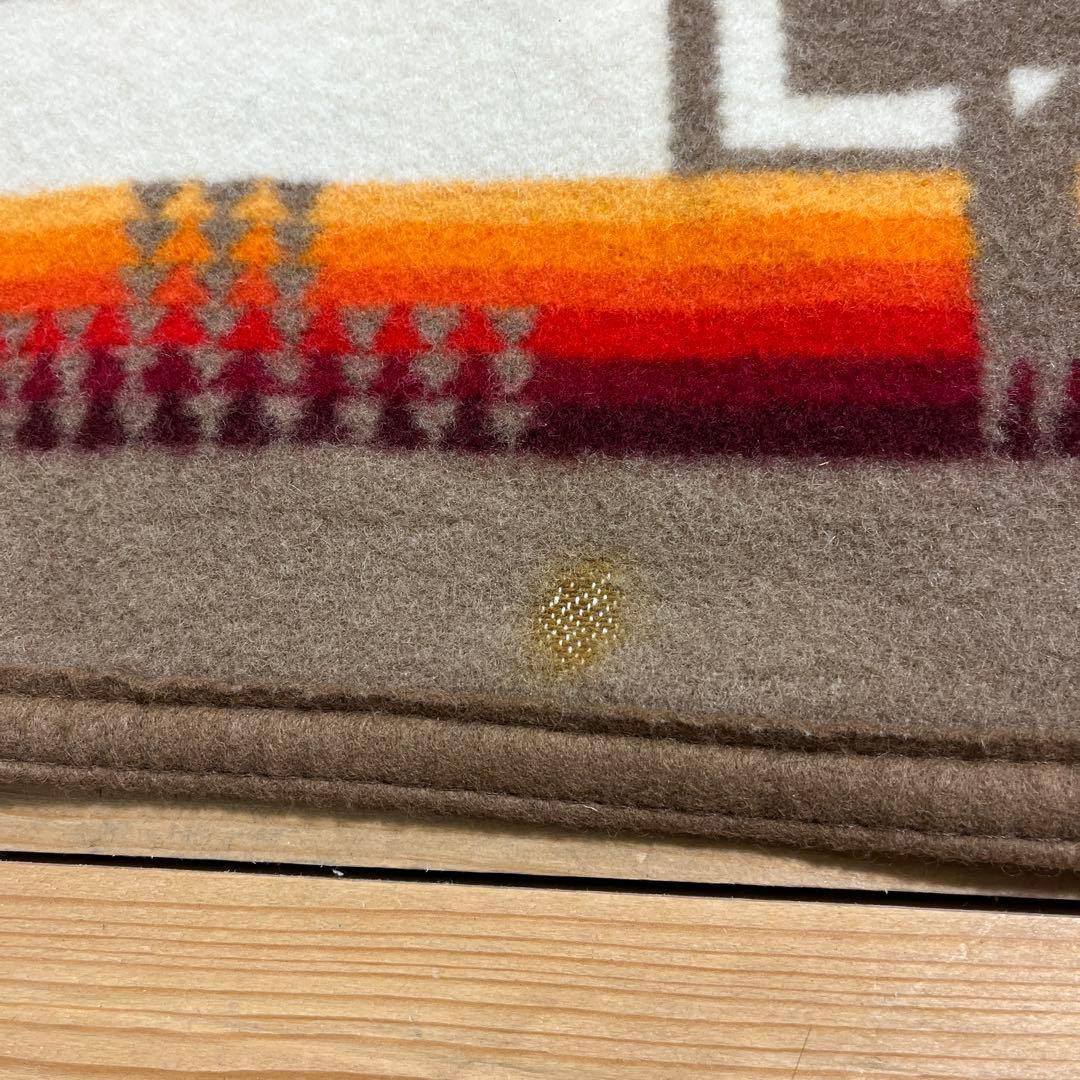 USA製◾️PENDLETON ペンドルトン チマヨ柄 ブランケット 毛ウール A