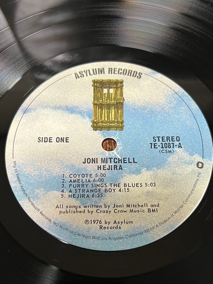 洋楽 JONI MITCHELL HEJIRA For The Roses Blue