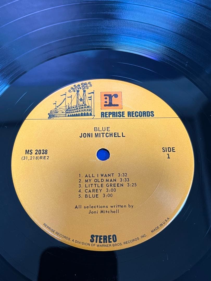 洋楽 JONI MITCHELL HEJIRA For The Roses Blue
