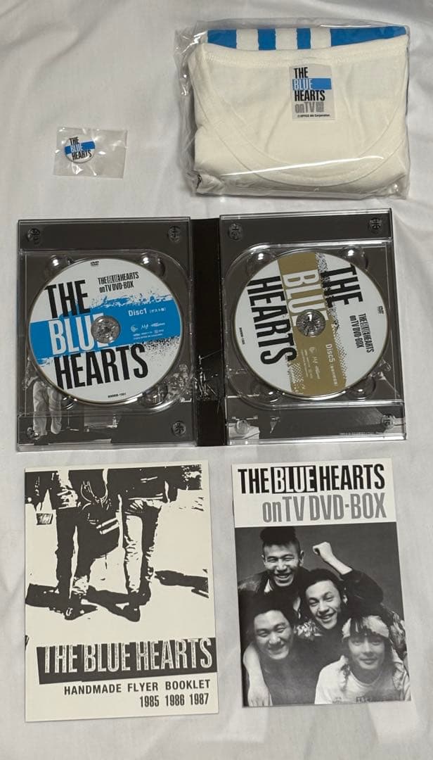 ミュージック THE BLUE HEARTS on TV DVD BOX
