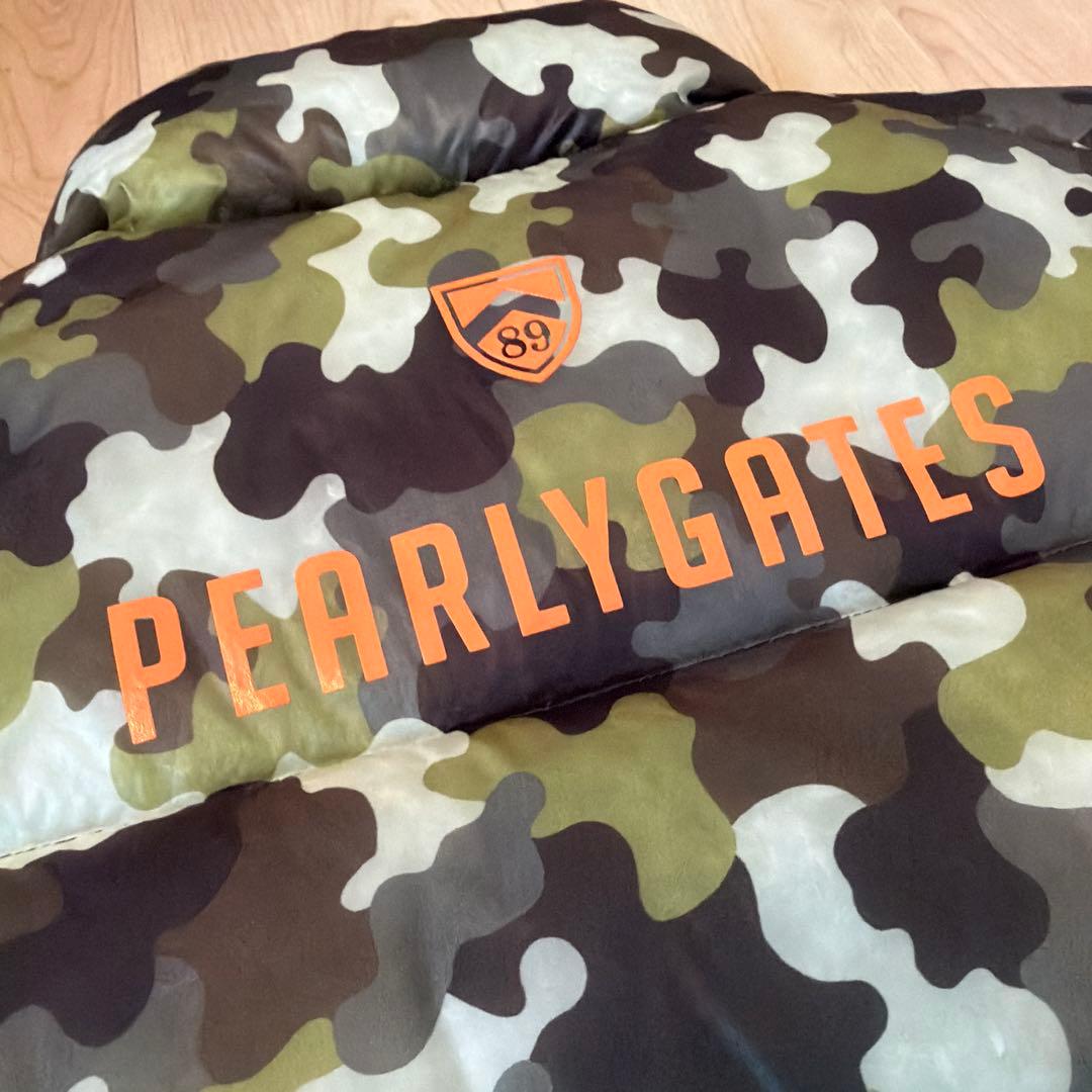 【 PEARLY GATES 】パーリーゲイツ 迷彩ダウンベスト