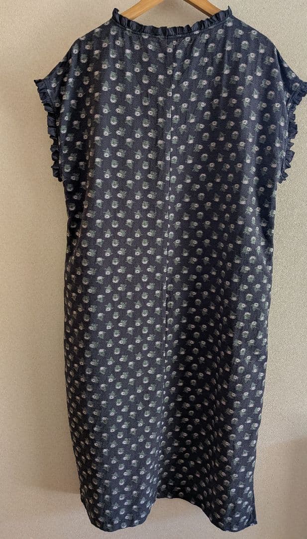 qiri キリ　追憶の花 ジャガード　ワンピース