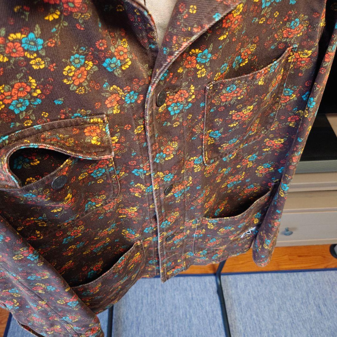 美品 Supreme 22SS Denim Chore Coat Flowers