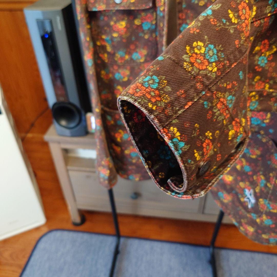 美品 Supreme 22SS Denim Chore Coat Flowers