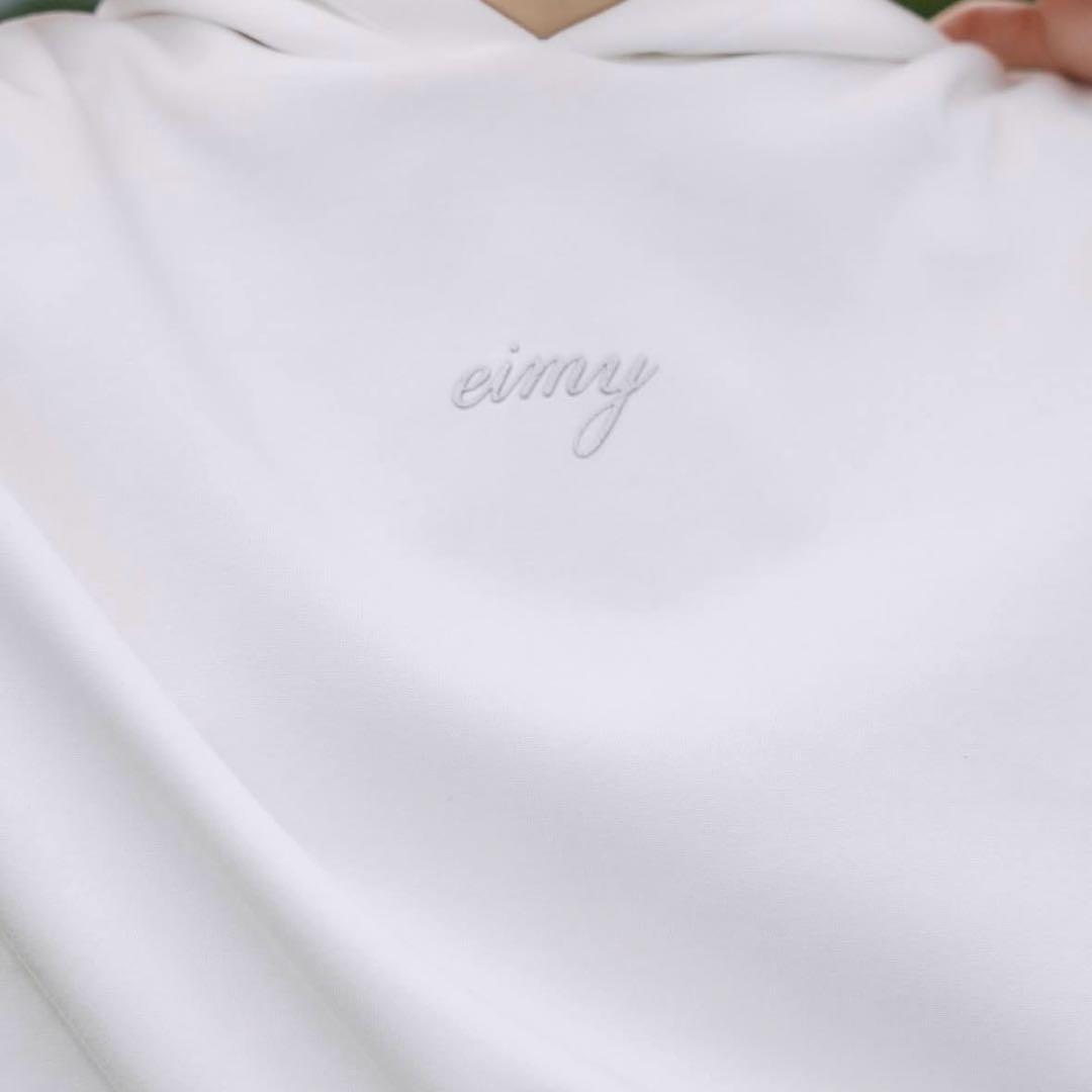 eimy golf glitter ホワイト　ショートフーディーのみ
