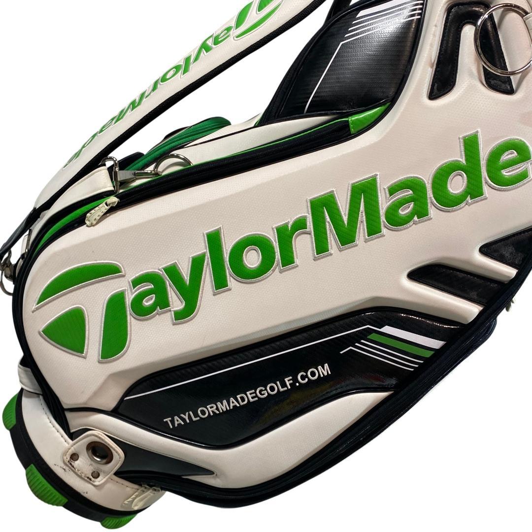 TAYLOR MADE テーラーメイド キャディバッグ ホワイト グリーン