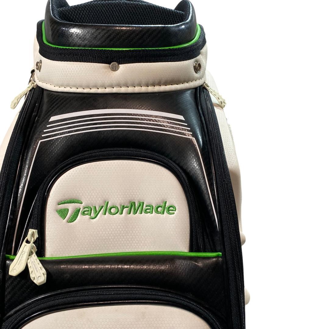 TAYLOR MADE テーラーメイド キャディバッグ ホワイト グリーン