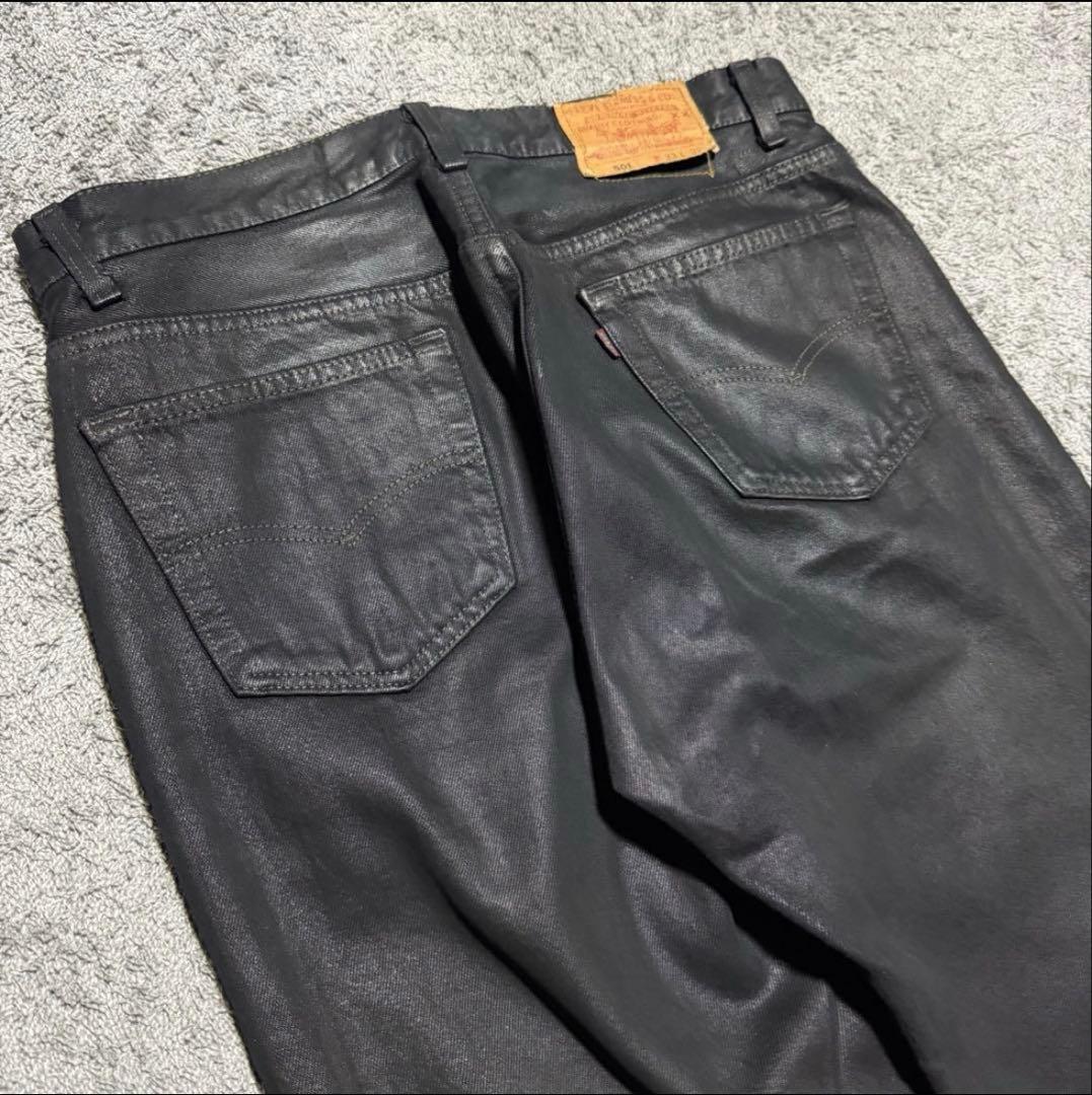 M*m様 Levi's 501 coating denim dior homme