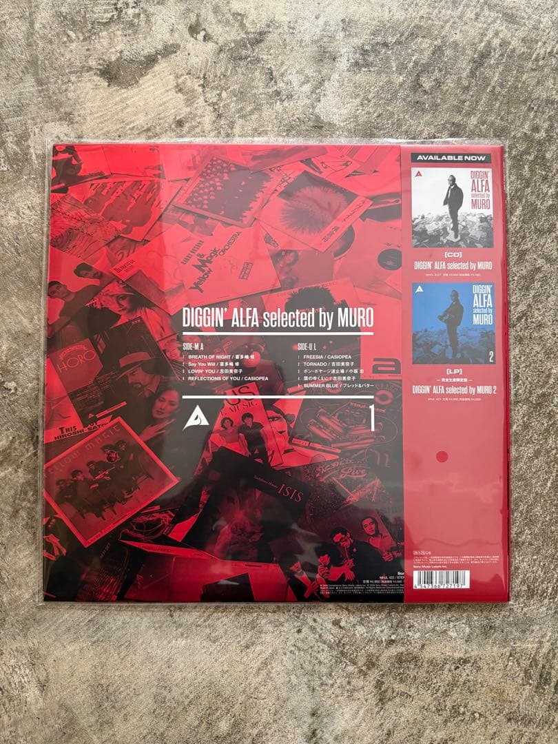 新品V.A. DIGGIN’ ALFA -selected by MURO- 1