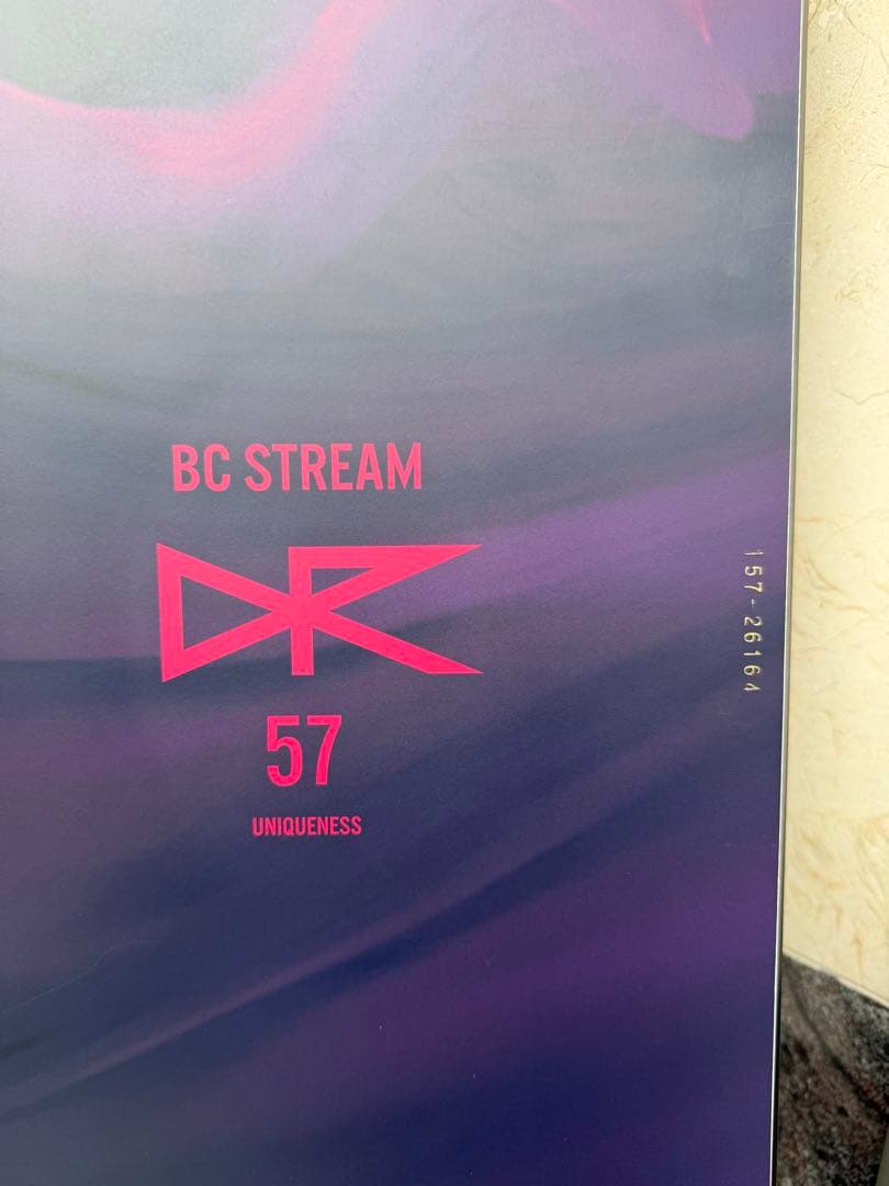 BC STREAM DR 57 スノーボード　超美品