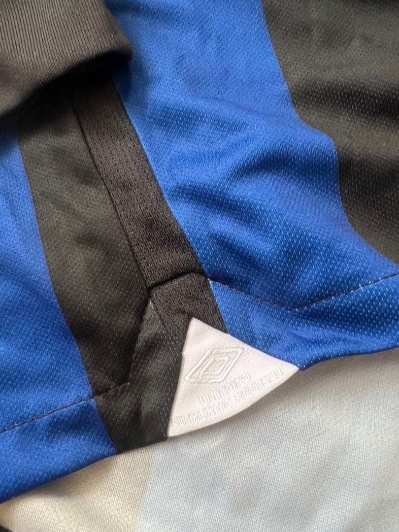 希少 UMBRO アンブロ soccer shirt LS made in uk