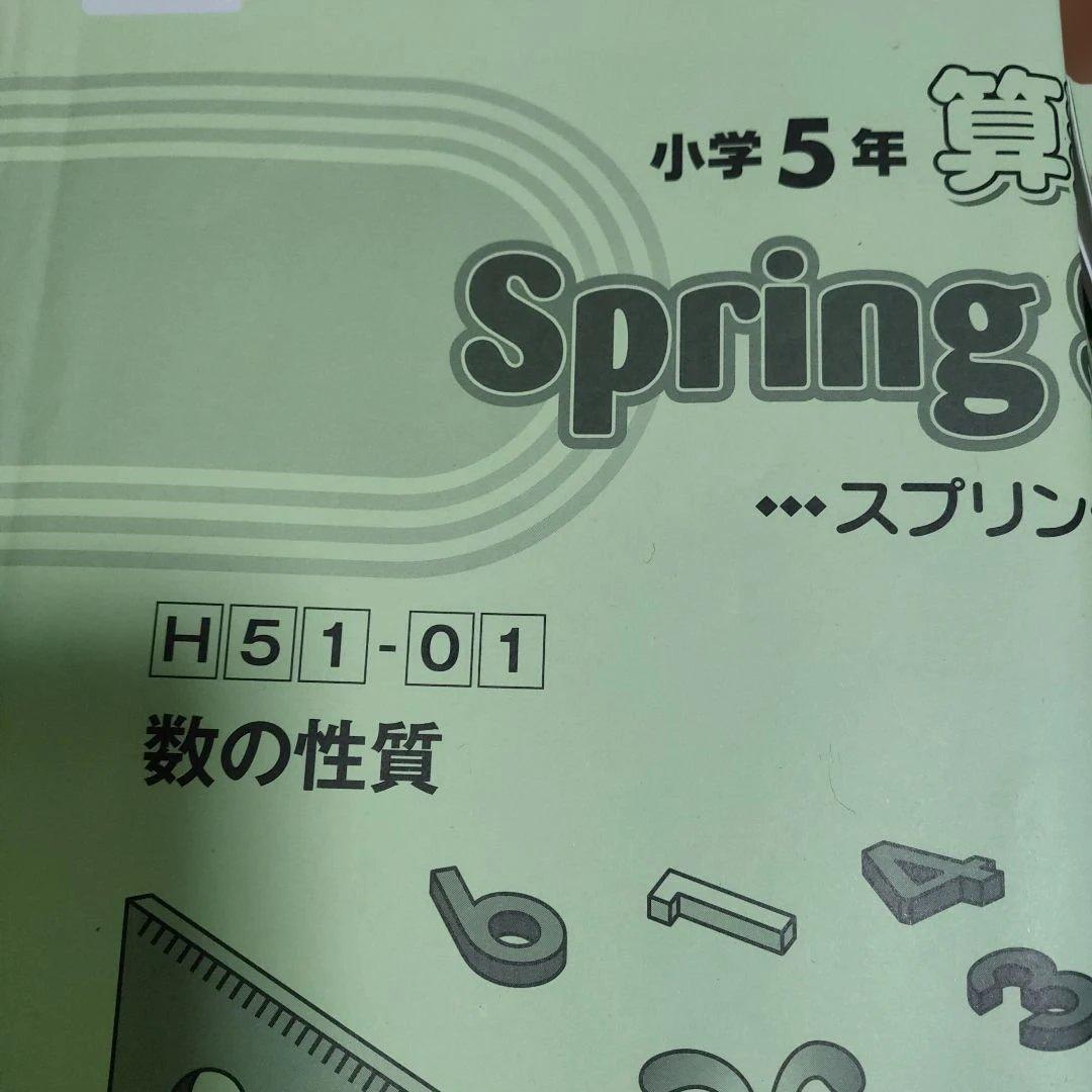 サピックス　SAPIX 小学5年算数 デイリー サポートなど1年分　使用済み