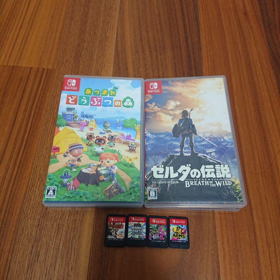 任天堂Switchソフト5本＋ケース