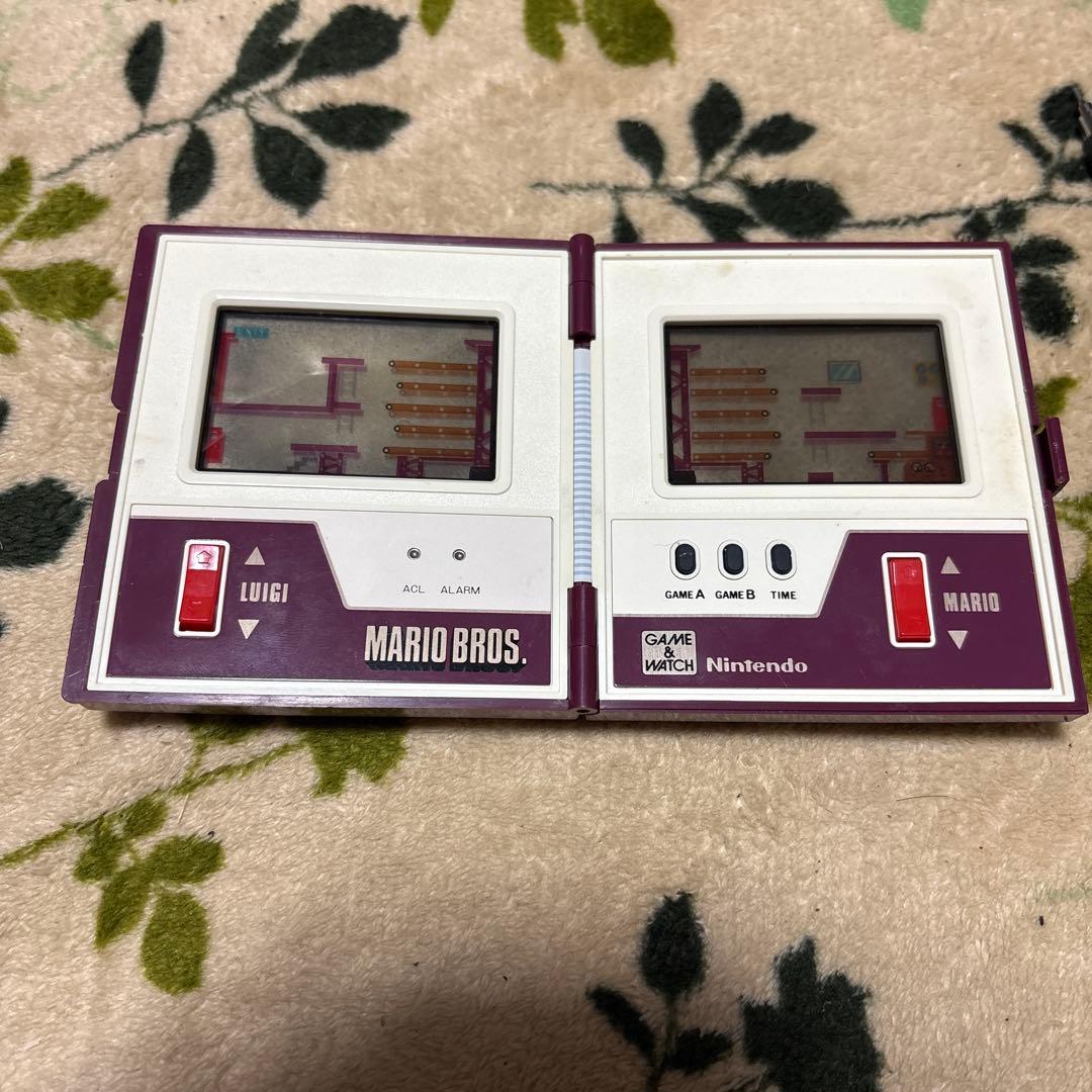 任天堂　ゲームウォッチ　マリオ　本体