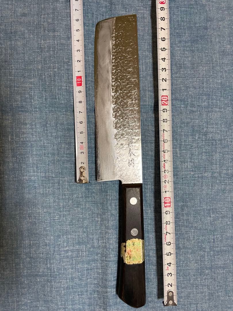 昭和56年製ヴィンテージダマスカス菜切包丁