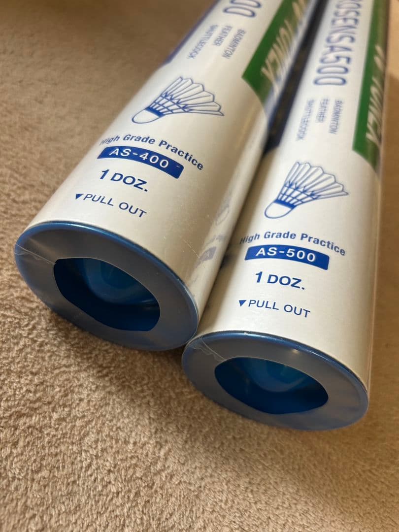 新品YONEX AEROSENSA 400 & 500 バドミントンシャトル