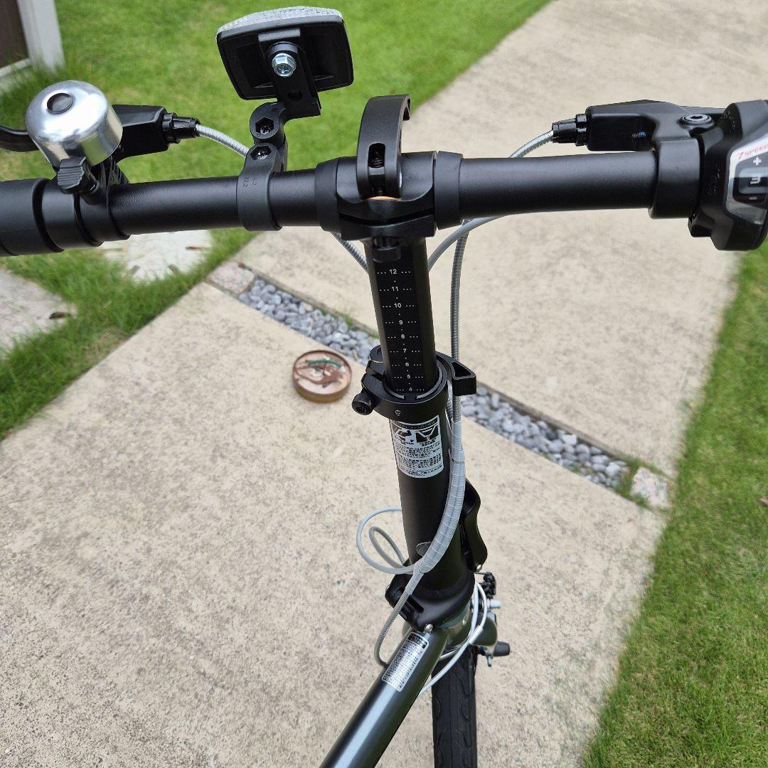 ルノー LIGHT10 折りたたみ自転車 20インチ グレー