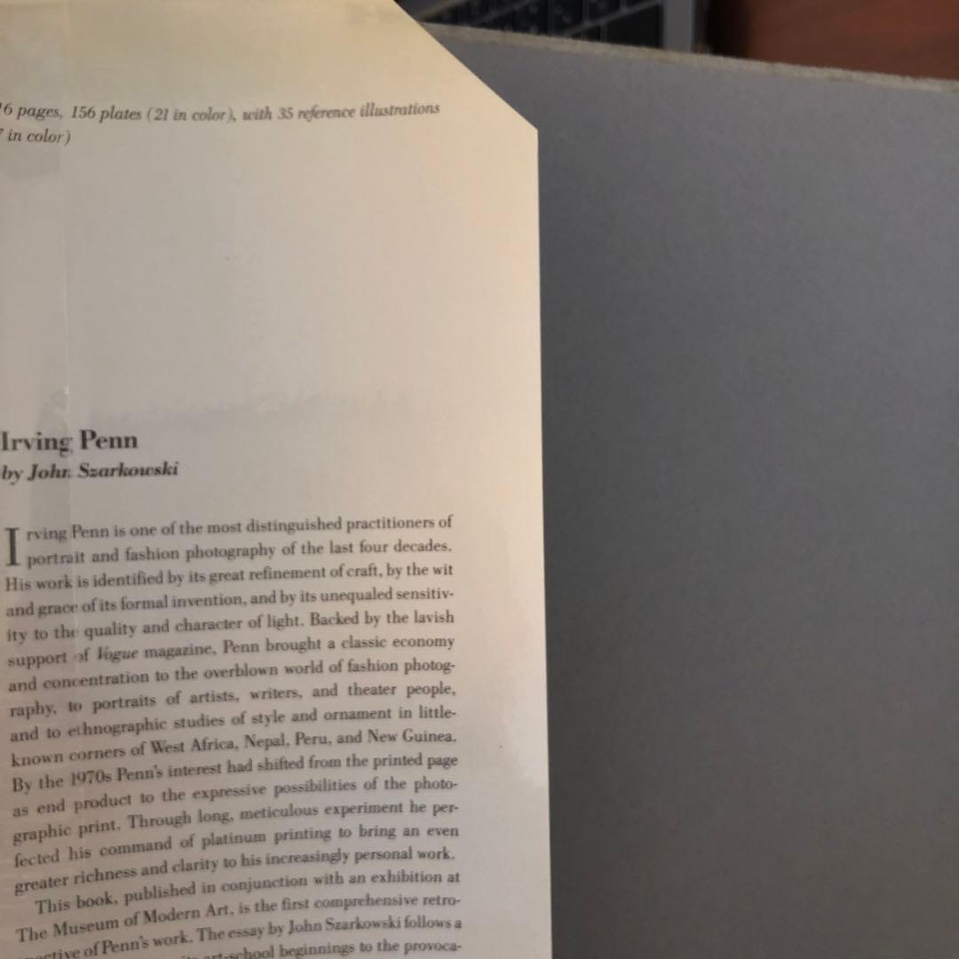 Irving Penn ハードカバー 写真集 (洋書)