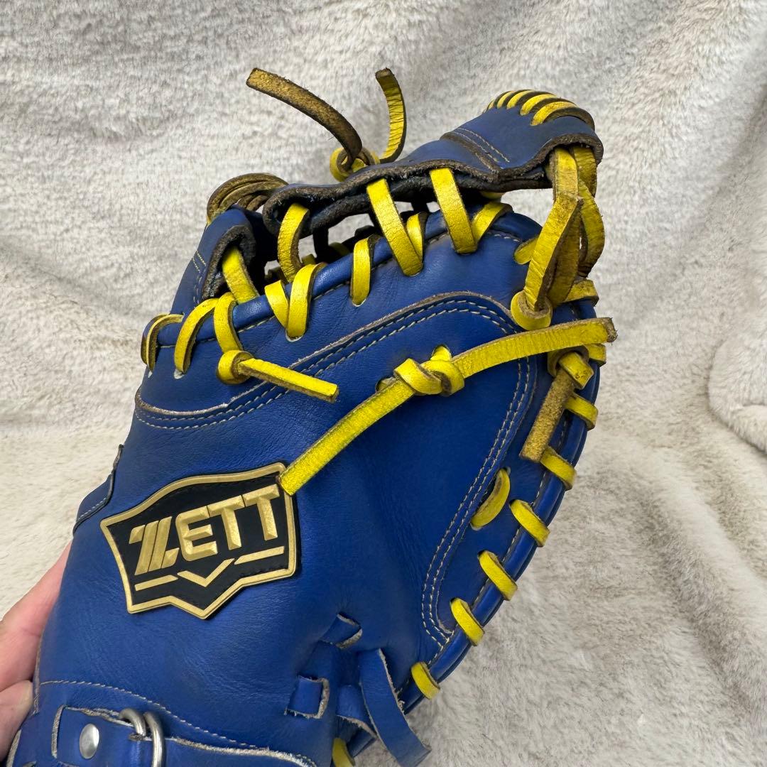 k　即戦力　ZETT デュアルキャッチ 軟式キャッチャーミット 中古