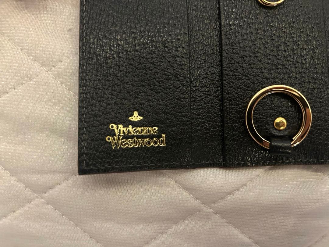Vivienne Westwood 黒 レザーキーケース