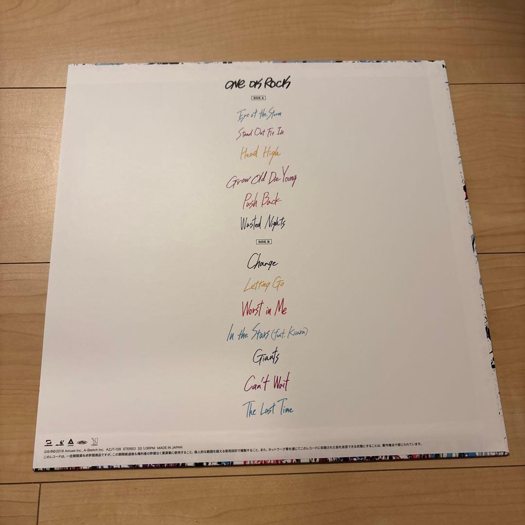 ONE OK ROCK レコード EYE OF THE STORM