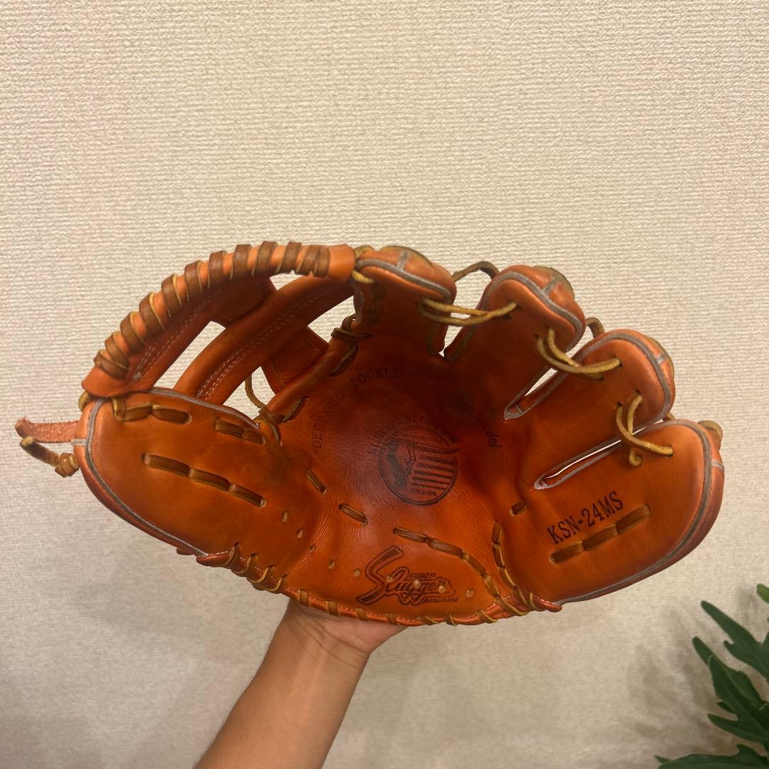久保田スラッガー　KSN-24MS 軟式　グローブ