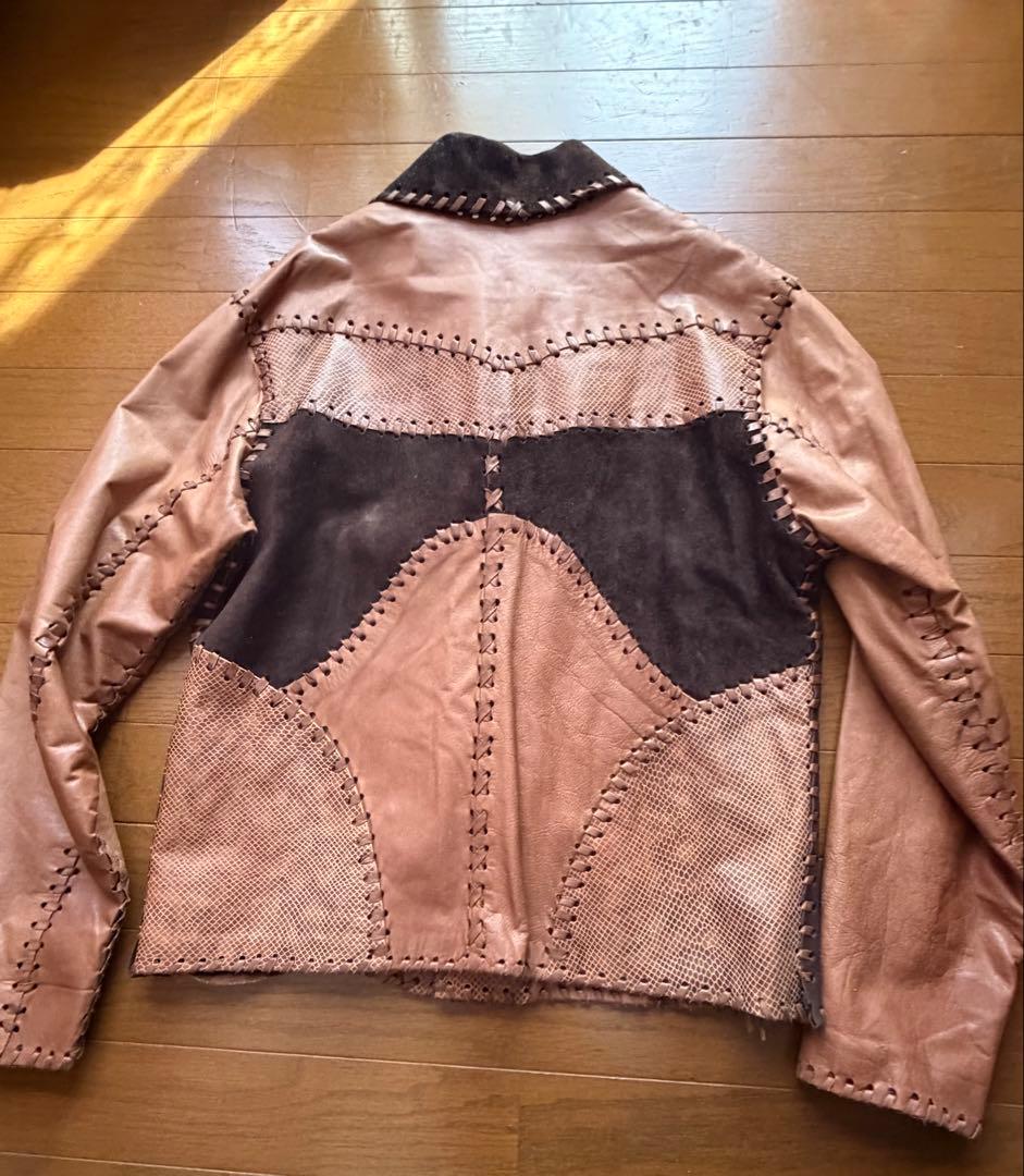 ヴィンテージ　リッチヒッピー　レザージャケット