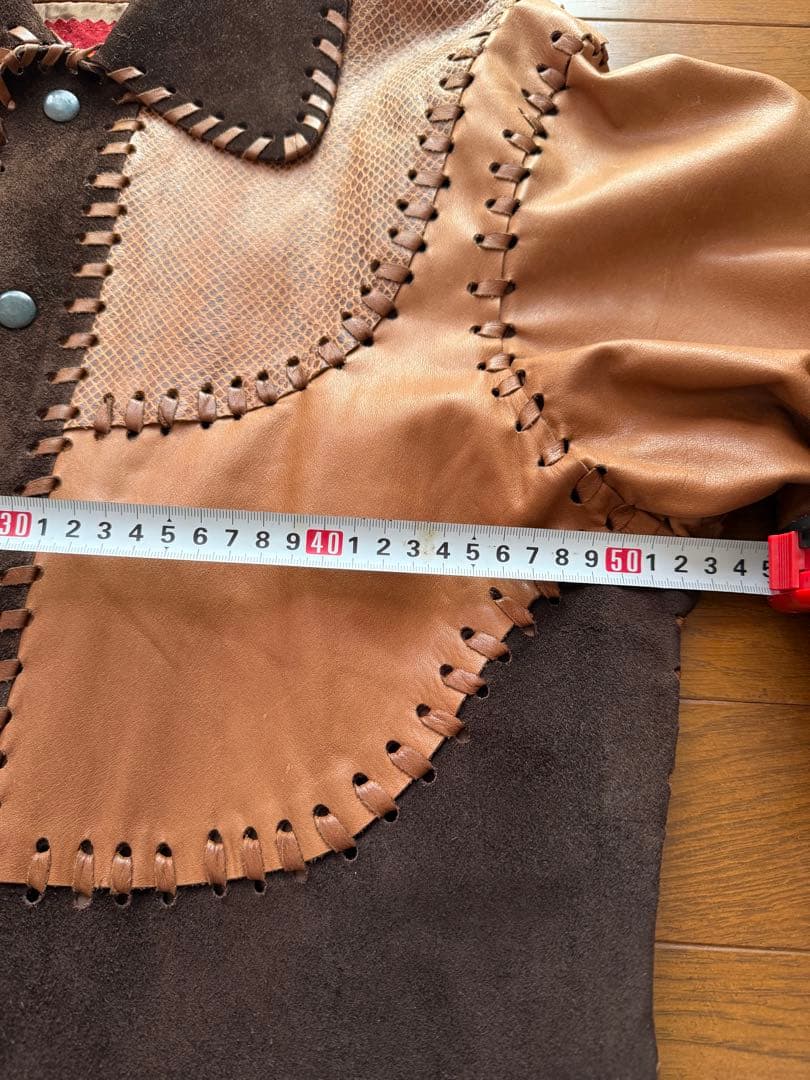 ヴィンテージ　リッチヒッピー　レザージャケット