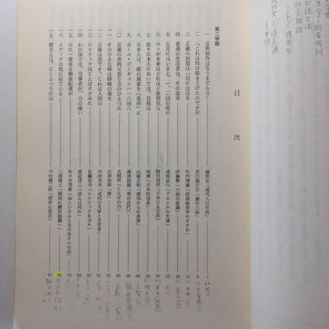 代々木ゼミナールテキスト 1991年 私大現代文（Ⅰ）