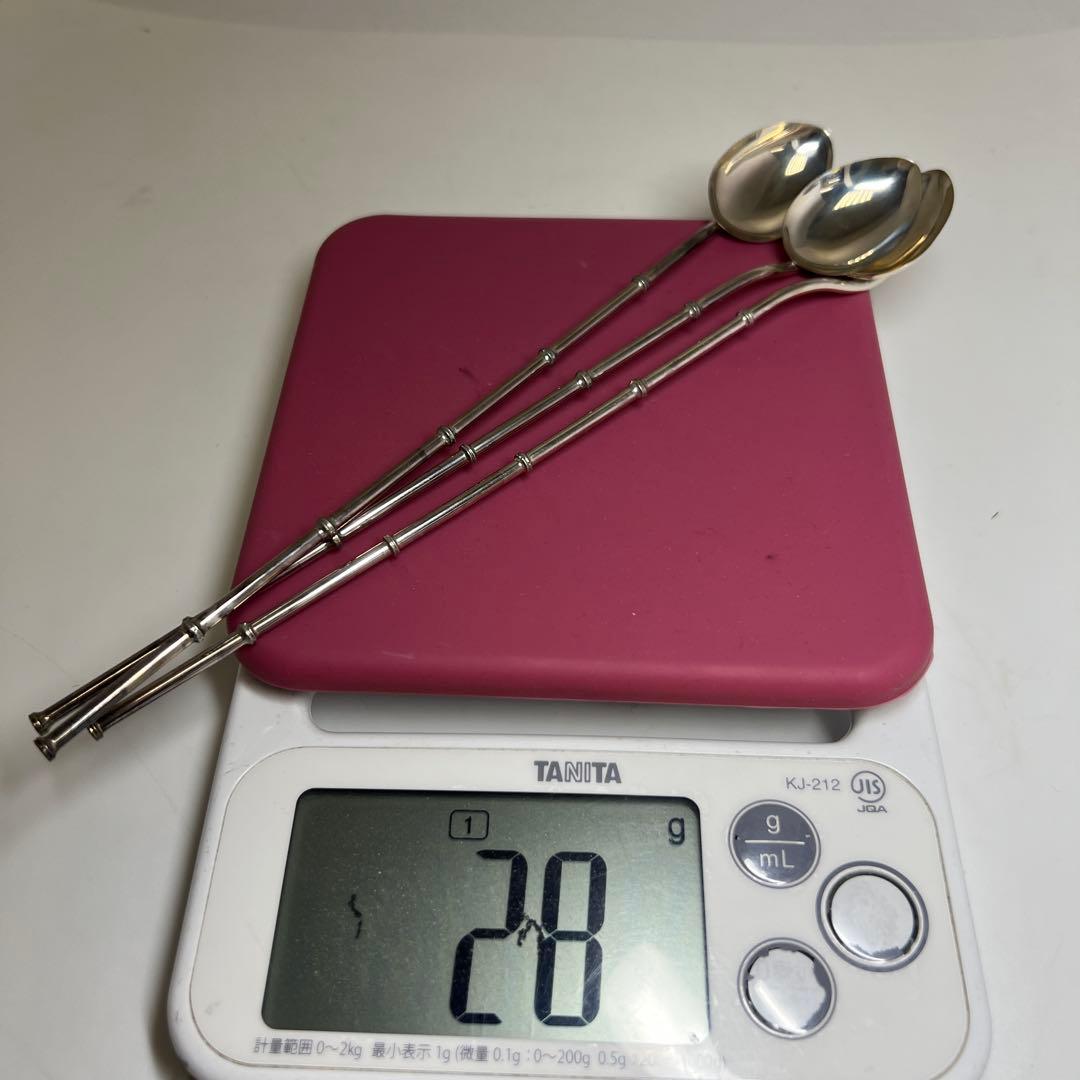 銀製 silver刻印 スプーン3本 28g 東キ8-0316①