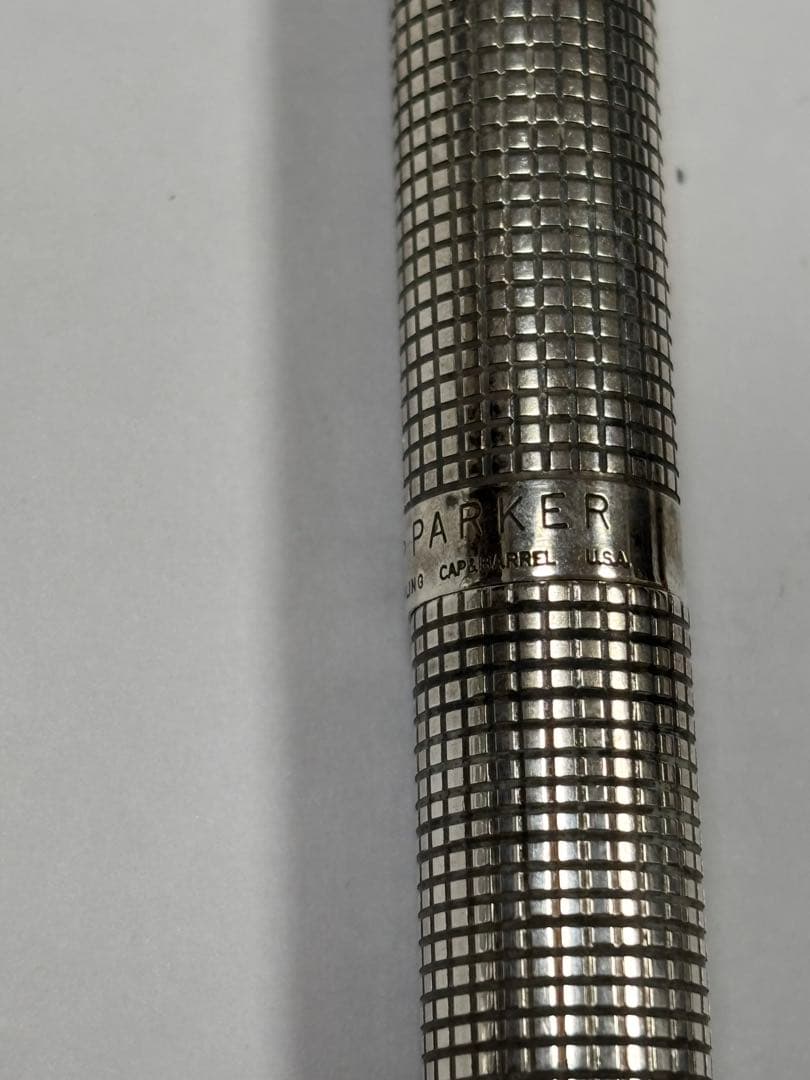 パイロット パーカー万年筆 スターリングシルバー 14k XF USA
