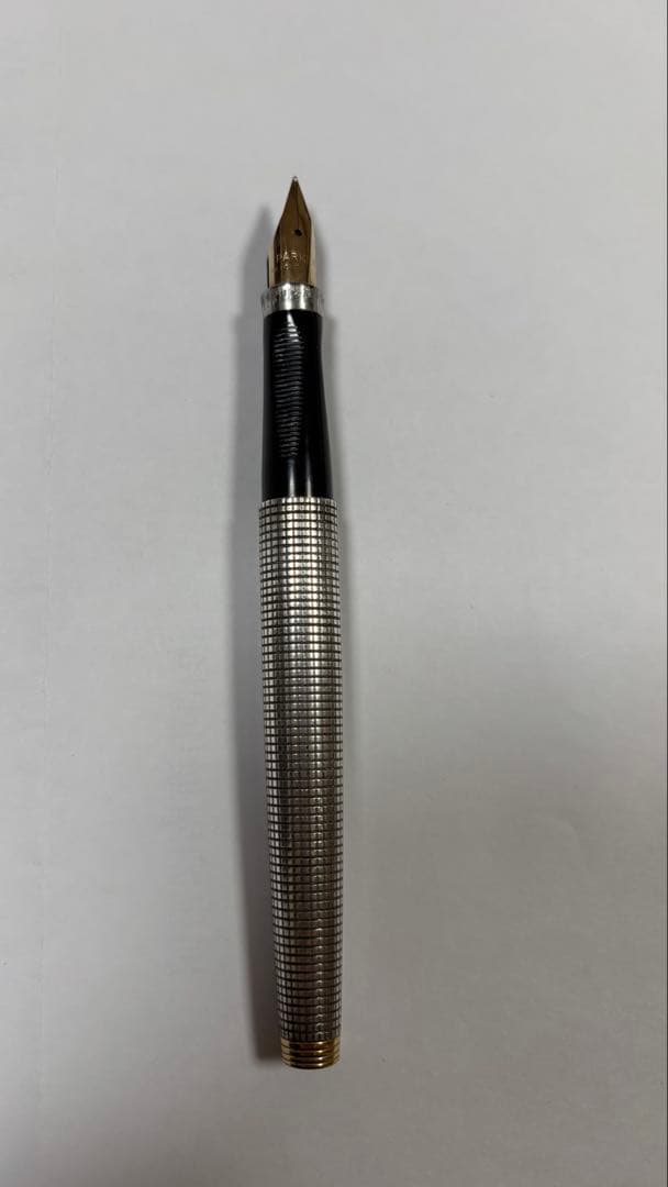 パイロット パーカー万年筆 スターリングシルバー 14k XF USA
