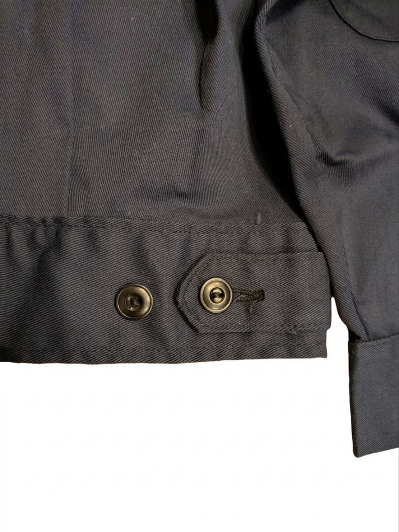 美品 5 brother ワークジャケット60s チェーン刺繍入り ネイビー