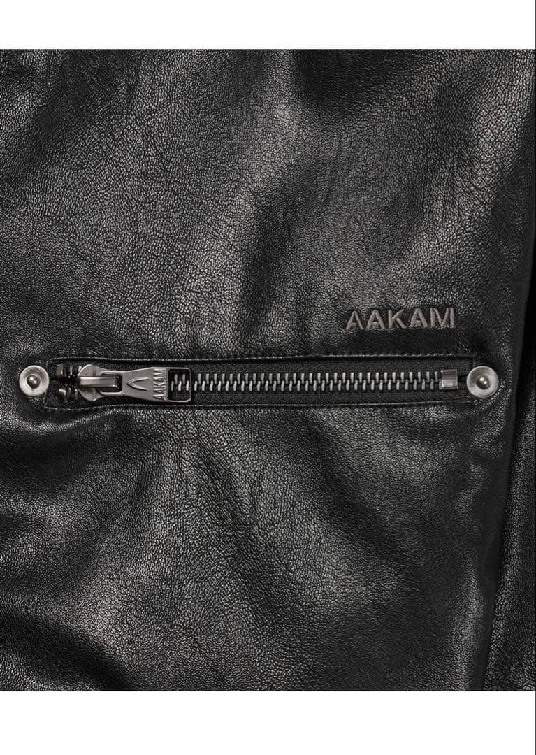 ジャケット・アウター AAKAM Leather Jacket (Black)