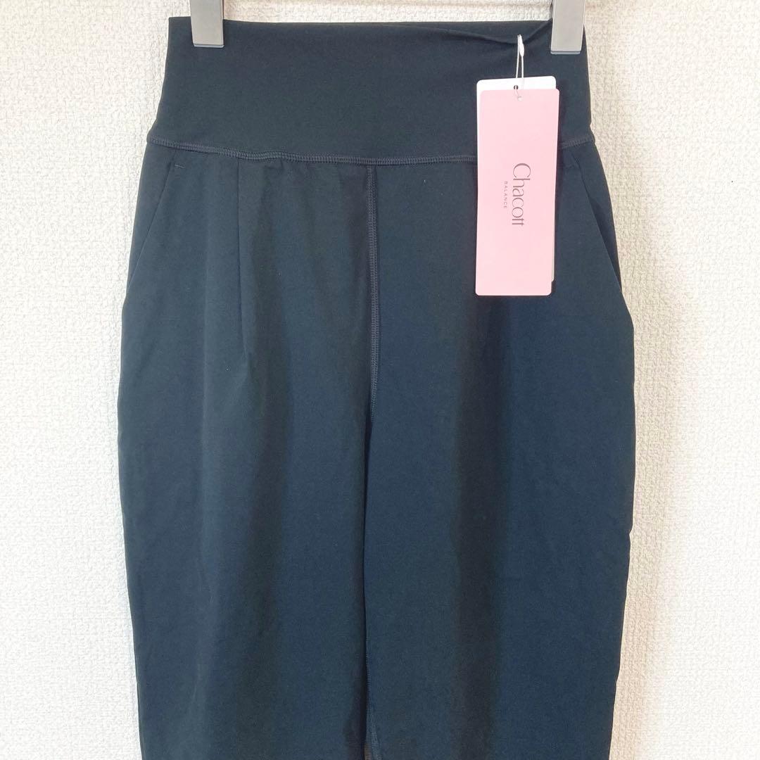 チャコット スムースライトパンツ S 黒 ヨガウェア ダンス ジョガーパンツ