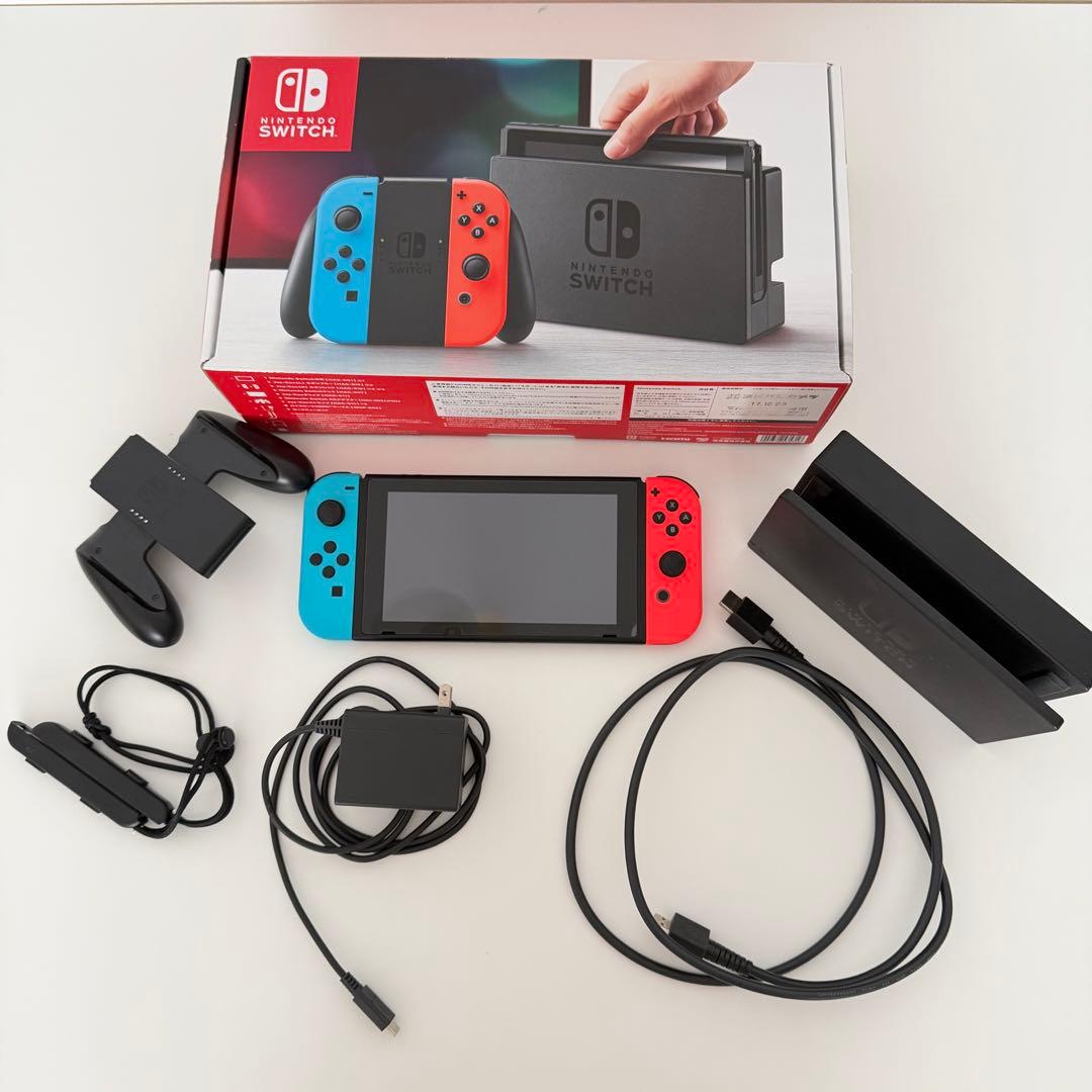 NINTENDO SWITCH 初代 青とオレンジ