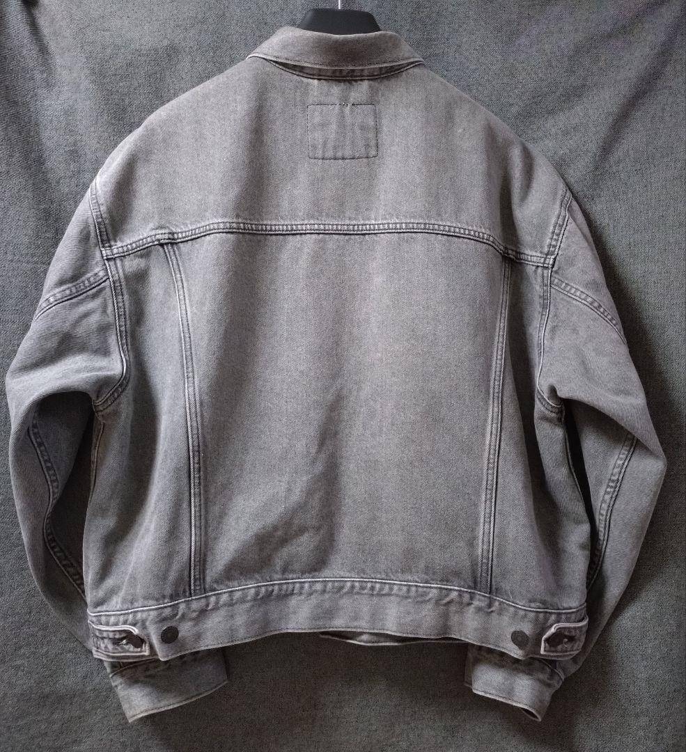 【シルエット良】LEVI'S PREMIUM トラッカー グレー BIG E S