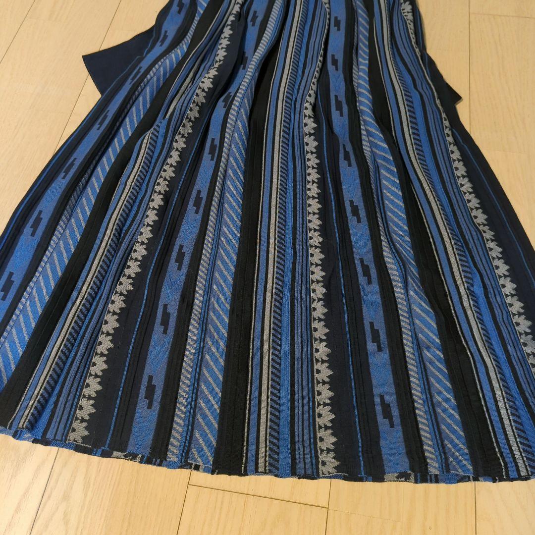 25fw　Geometric Pattern Knitted Dress