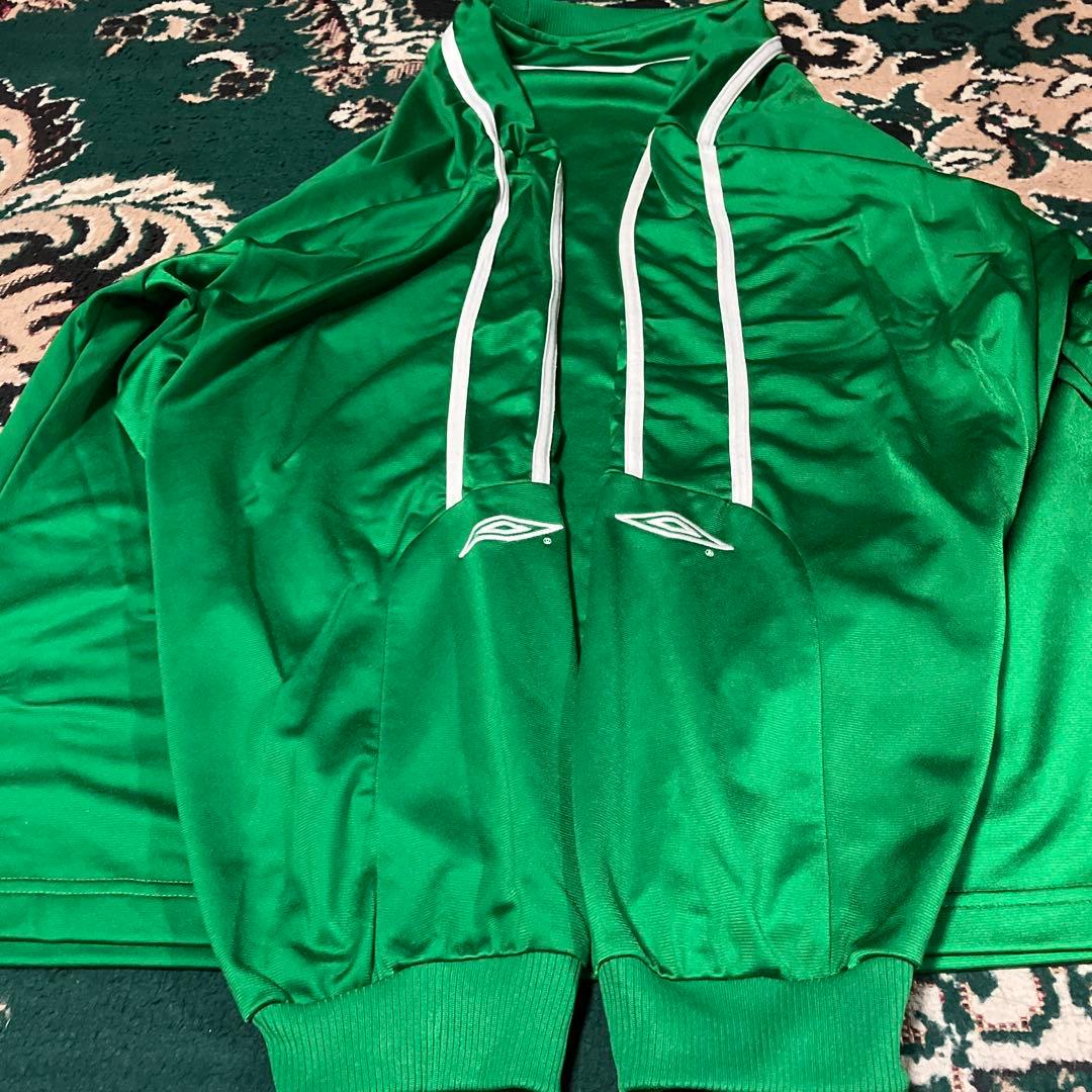UMBRO アンブロ　3XL 長袖　ゲームシャツ　プルオーバー　グリーン