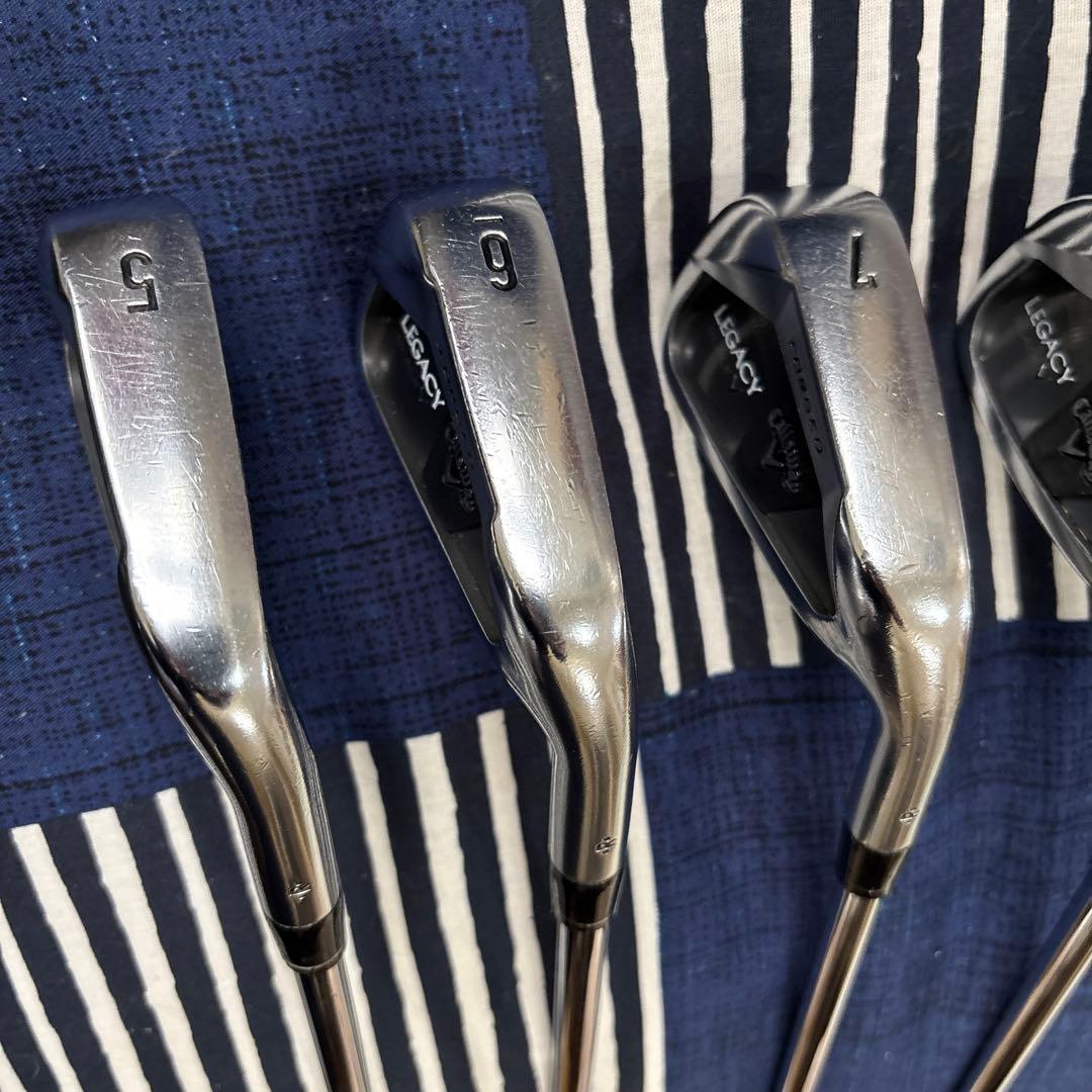名器　美品　Callaway Legacy Black アイアン　6本セット