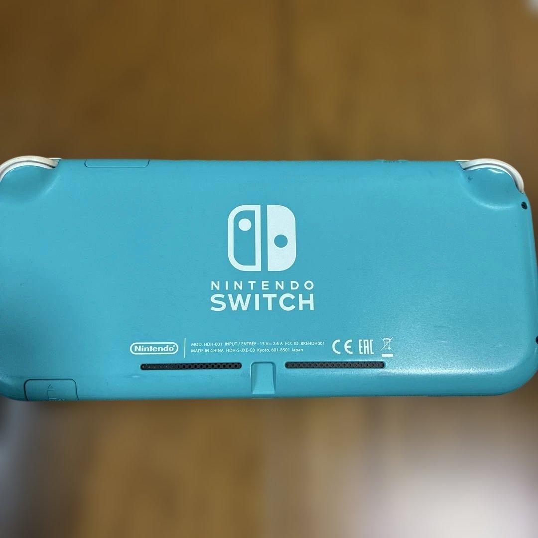 【ジャンク】Nintendo Switch Lite ターコイズ 本体※ケース付