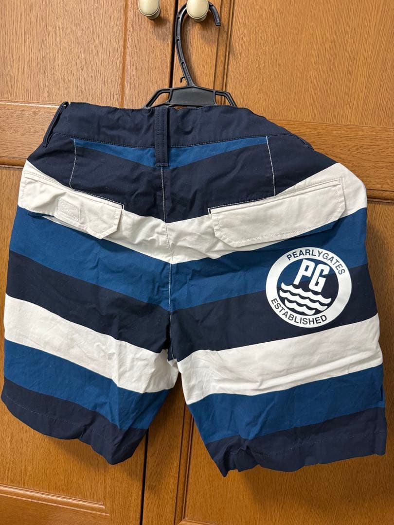 のぶPEARLY GATES ストライプパンツ　水着