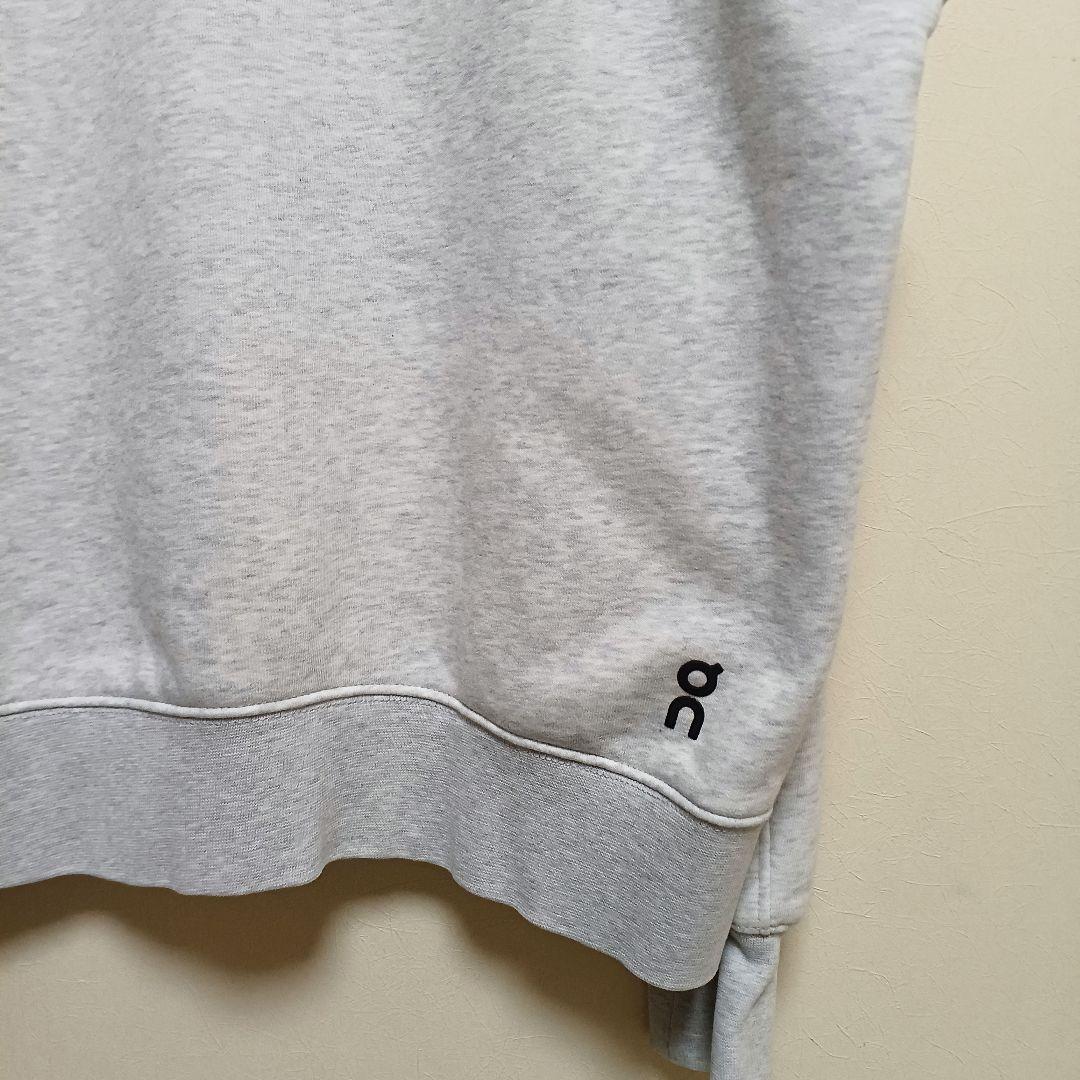 On Club Hoodie クラブ フーディ パーカー ライトグレー XL
