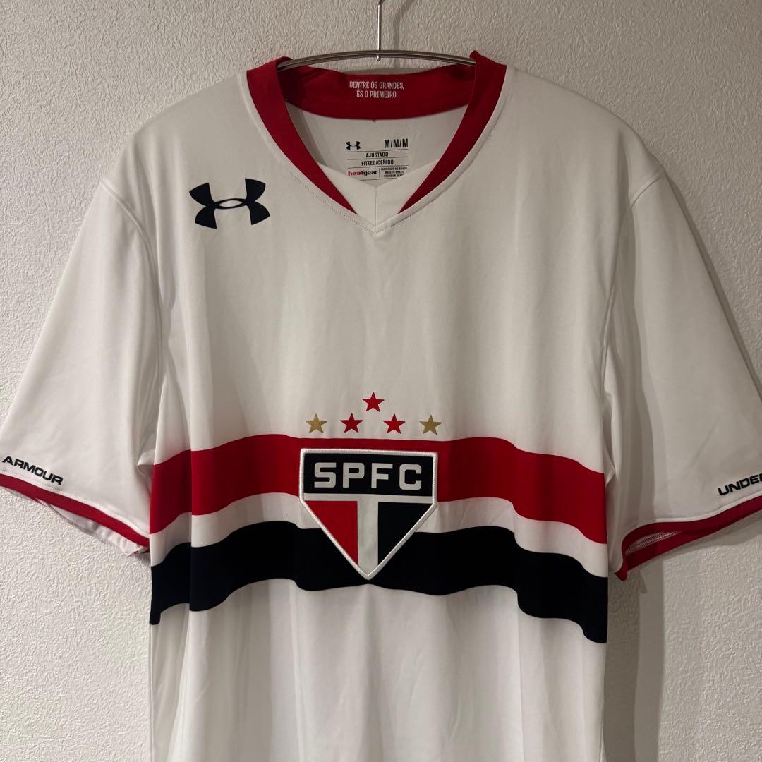 【極美品】　サンパウロFC ブラジル　アンダーアーマー　ユニフォーム　サッカー