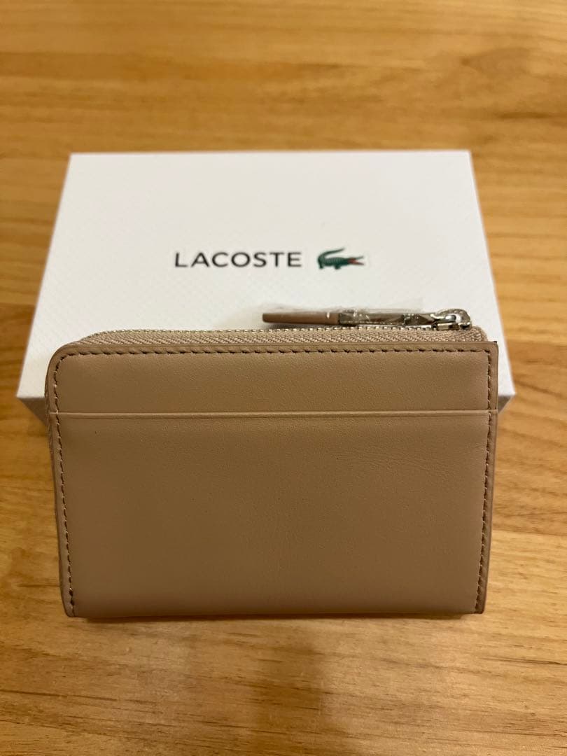も*こ様 LACOSTE ラコステ キーケース NEW CROCO ジップウォレ