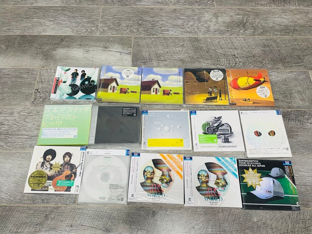 スキマスイッチCD DVD73枚＋限定グッズセット