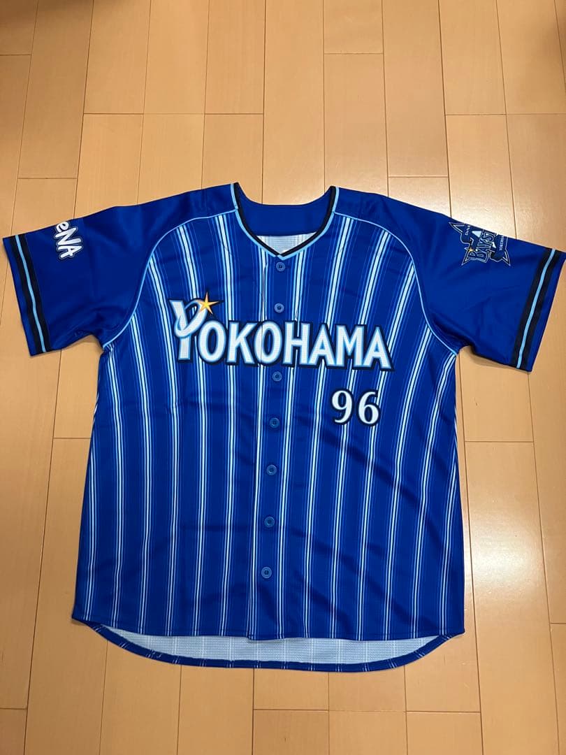 バウアー　ハイクオリティー　横浜denaベイスターズ　ユニフォーム　ビジター　M